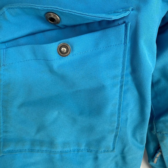 Columbia Omniheat Titanium Ski Jacket Youth XS Blue Hooded Waterproof Snow - Picture 7 of 12